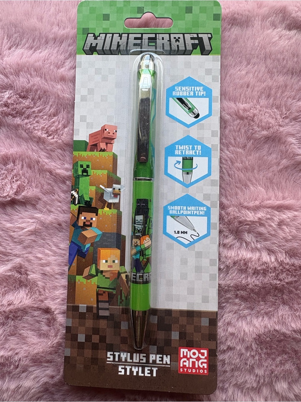 Minecraft Green Stylus Pen